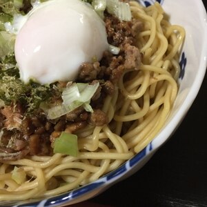 台湾まぜそば風うどん